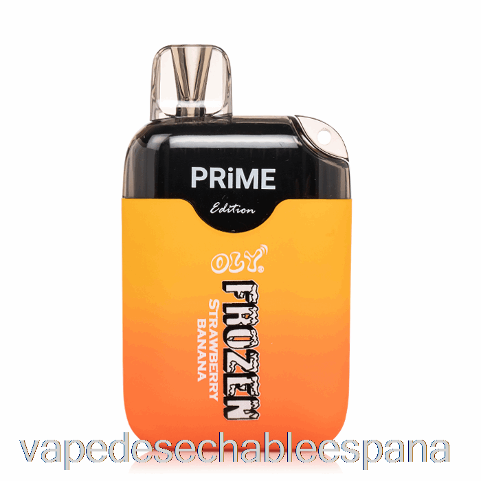 Vape España Oly Frozen Prime 6500 Desechable Fresa Plátano